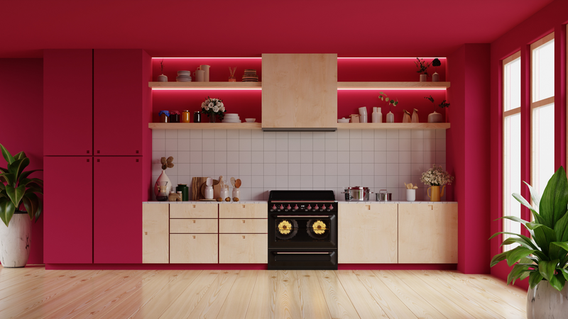Viva Magenta keuken