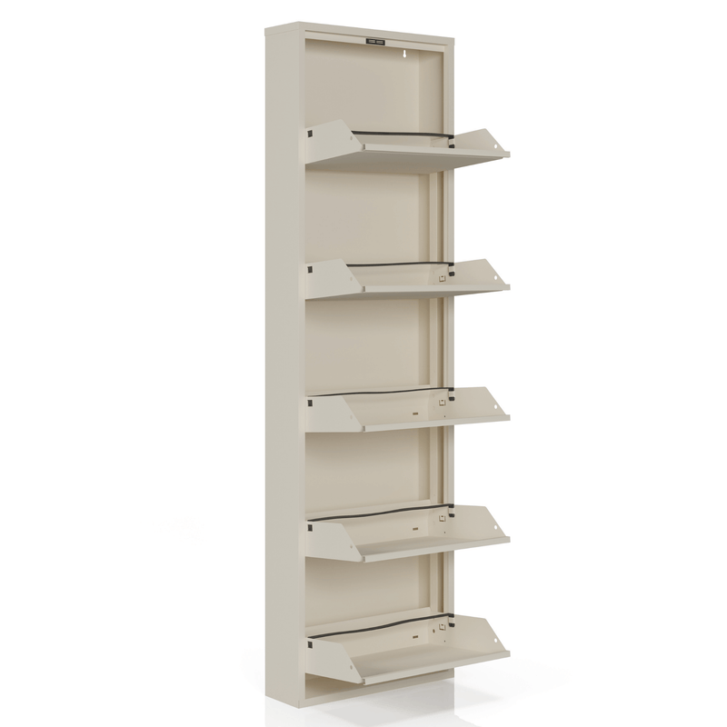 Open kast / Boekenkast in modern design Barbe 12, met twee laden, ABS Open kast / Boekenkast in modern design Barbe 12, met twee laden, ABS