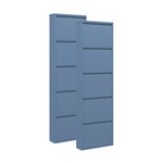 Schoenenkast Bodi Ocean Blue (set van 2)