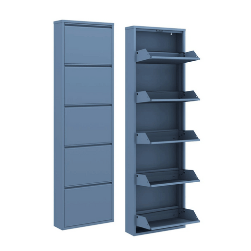 Blauwe Bodi schoenenkasten van CEHA HOME