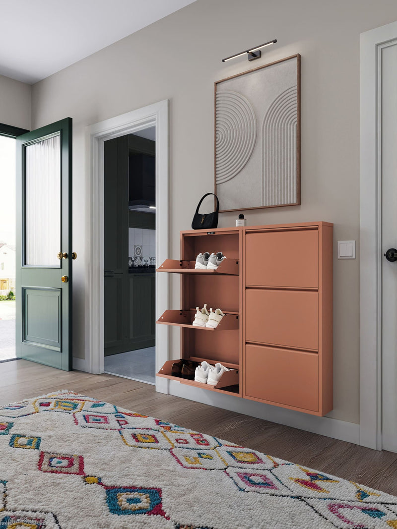Sfeer foto van Perfect Peach schoenenkast