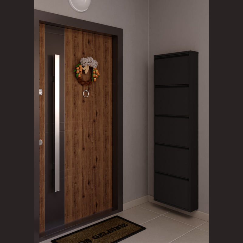 Badmeubel Wiesbaden Design 80 cm x 36 cm Houtnerf grijs - Sanitairknaller Badmeubel Wiesbaden Design 80 cm x 36 cm Houtnerf grijs - Sanitairknaller